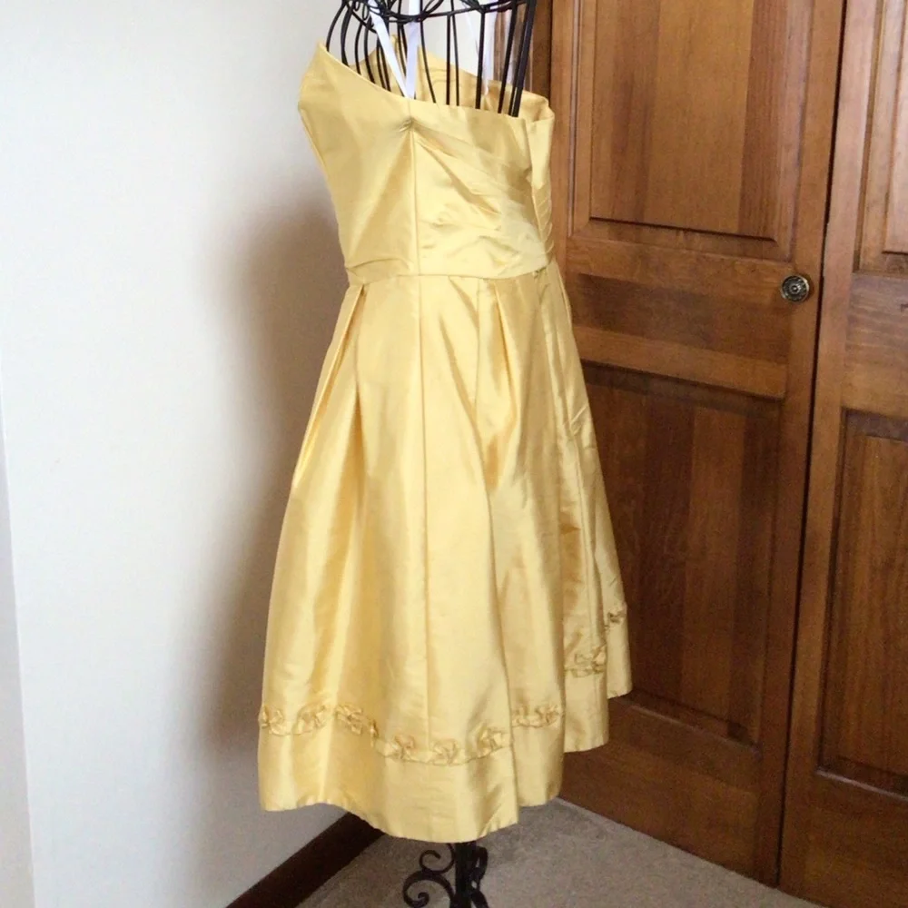 Alfred Angelo Silk Dress, Size 8, New - Picture 4 of 8